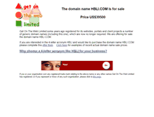 Tablet Screenshot of hbli.com